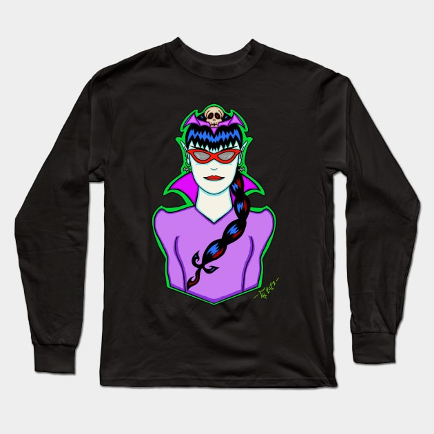 The Vamp Long Sleeve T-Shirt by Chuck’s mysterious cabinet of art